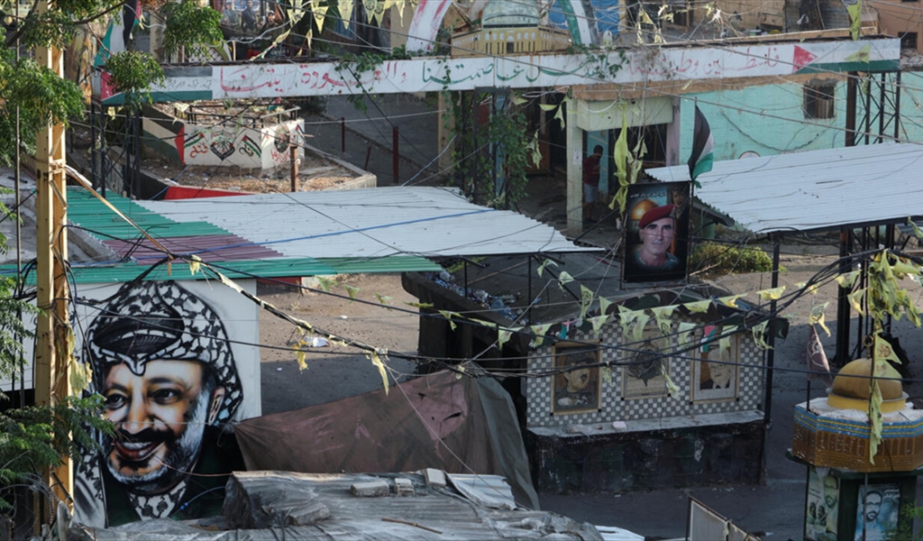 جريح باشكال تخلله اطلاق نار في مخيم عين الحلوة