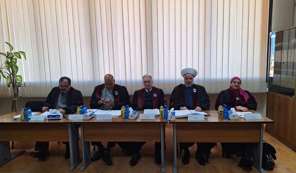 دكتوراه في التاريخ لطارق دعبول