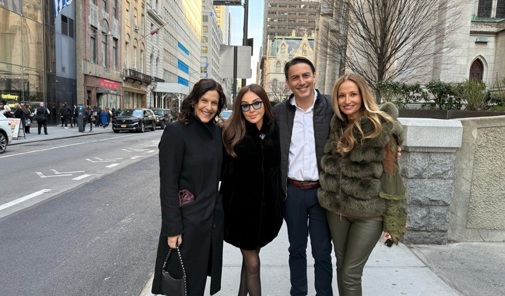 إليسا وآموس هوكشتاين معاً في نيويورك