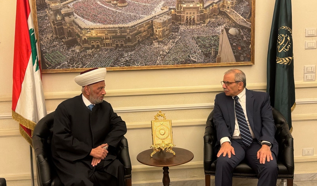 اللقاء بين المفتي دريان والرئيس سلام (محمود يوسف)