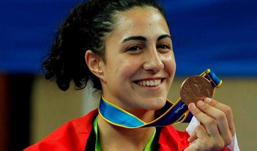 منصب آسيوي بالتايكواندو للبطلة اللبنانية اندريا باولي..