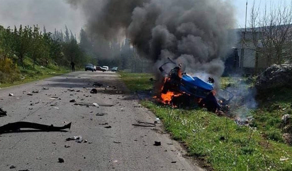 سقوط شهيد بالغارة على طريق دير الزهراني