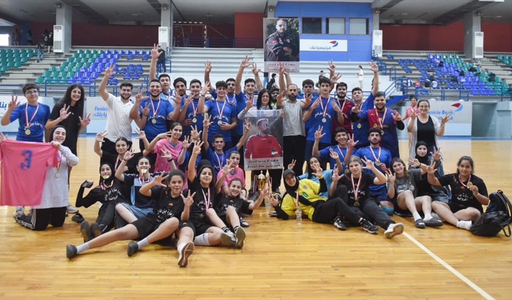 منارة جبل عامل تحصد 3 من القاب بطولة لبنان لكرة اليد المدرسية