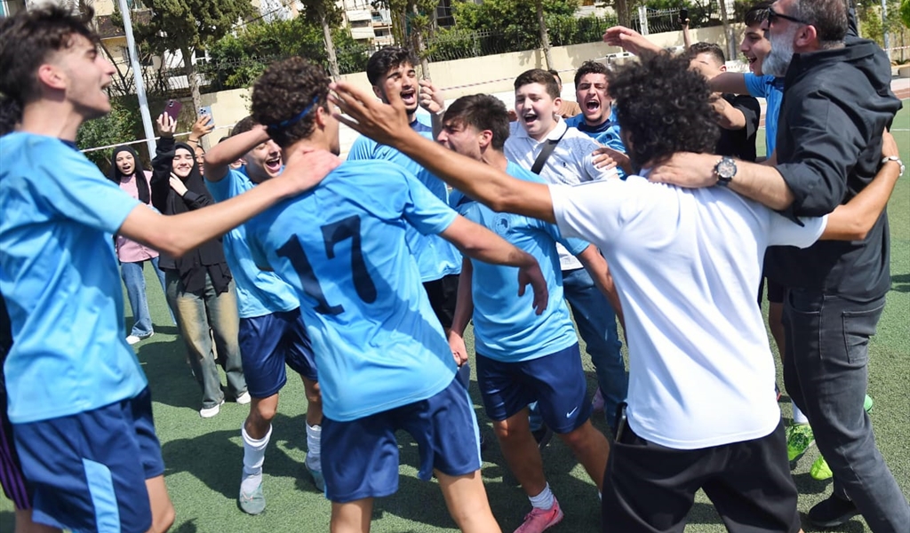 نصف نهائي بطولة لبنان المدرسية لكرة القدم المصغرة..