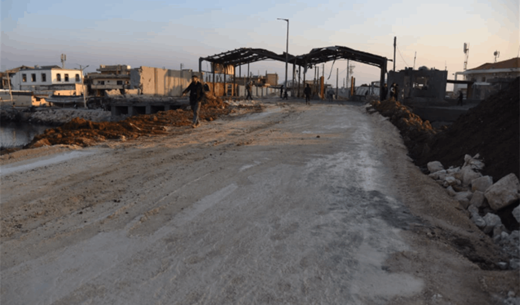 إعادة فتح معبر العريضة الحدودي بين سوريا ولبنان