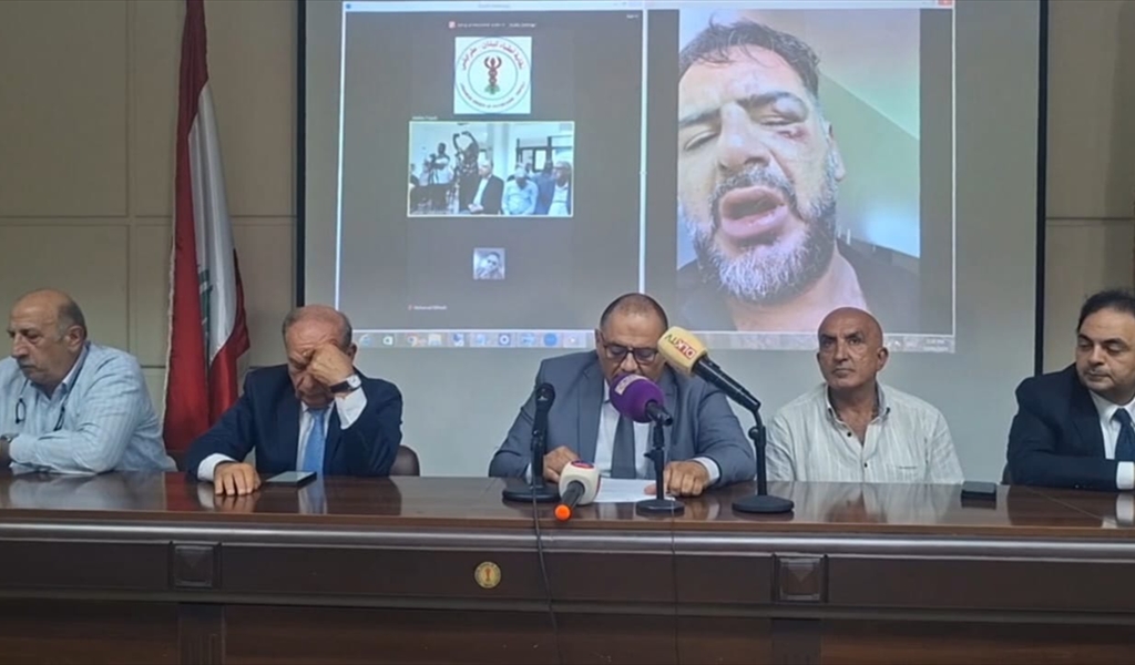 نقابة أطباء طرابلس تنظم لقاءً تضامنيًا مع الدكتور محمد خضر رفضًا للاعتداء عليه