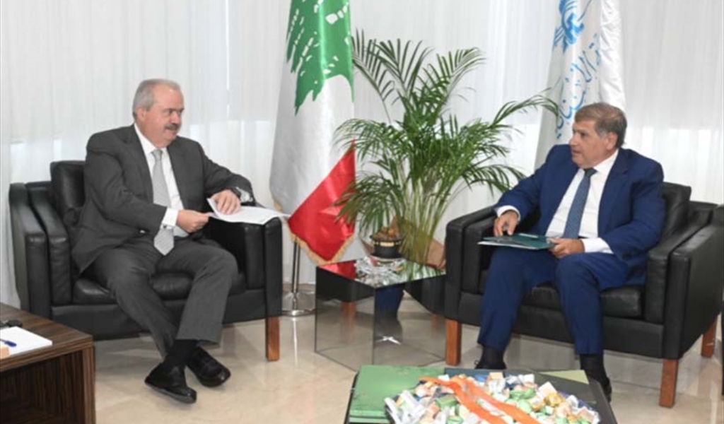 الوزير جابر مستقبلاً سقلاوي