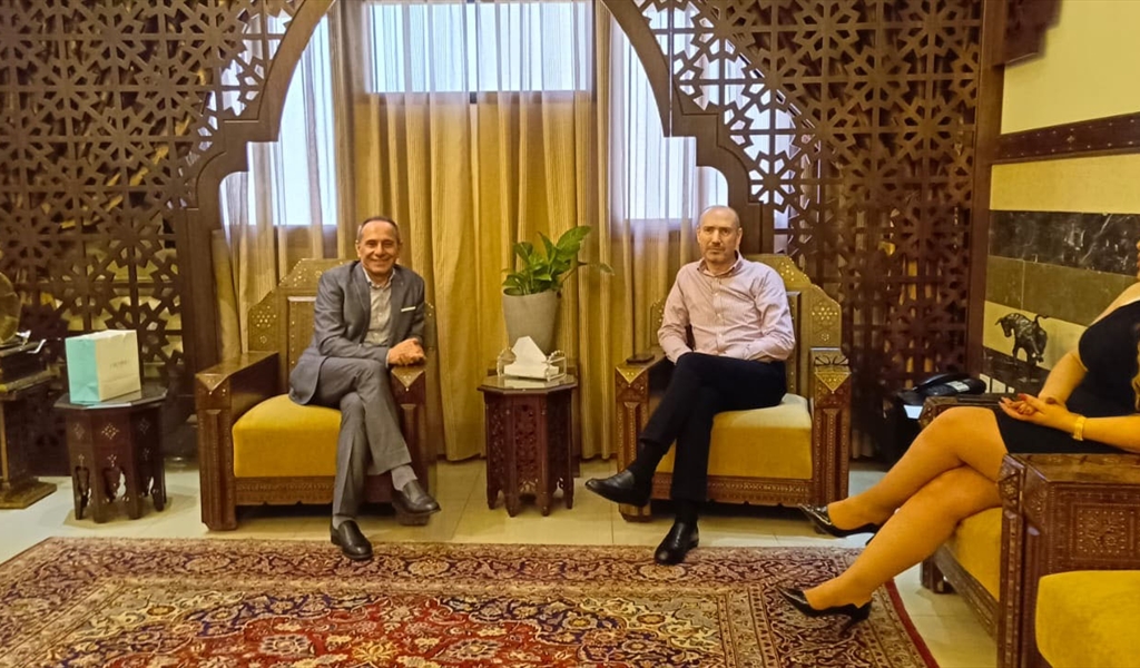 المحافظ ضو مستقبلاً نزيه حمود