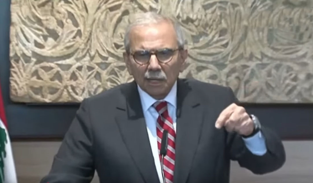 الرئيس سلام يتحدث بعد لقاء الرئيس بري في عين التينة ( مخمود يوسف)