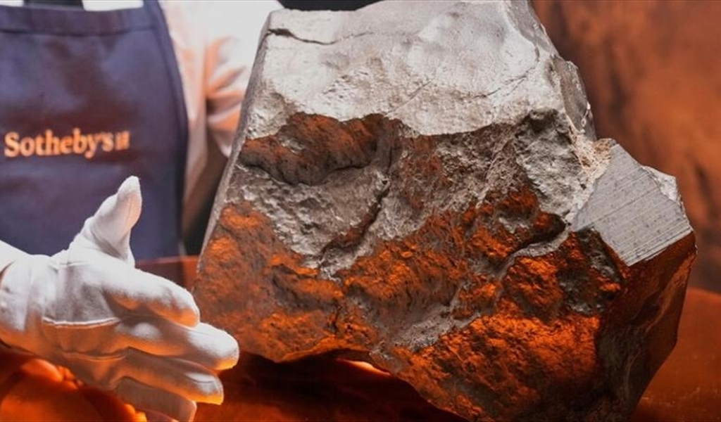 بالصورة: أكبر قطعة من المريخ... في مزاد!
