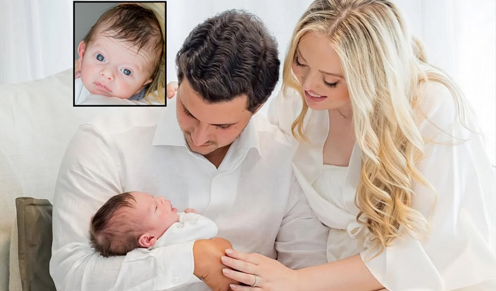 الظهور الأول للحفيد  اللبناني الجديد لترامب