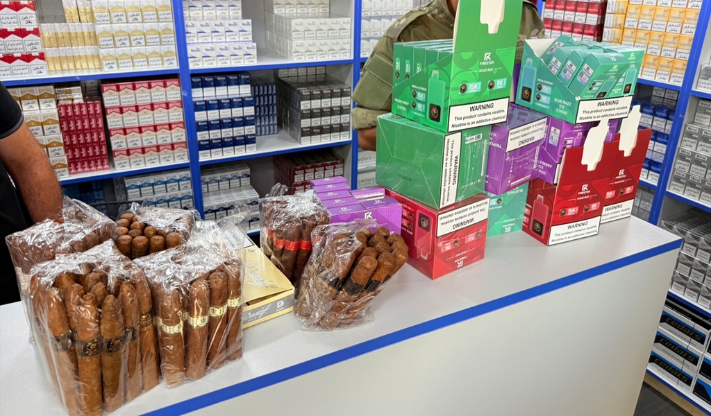 من المضبوطات المهرَّبة