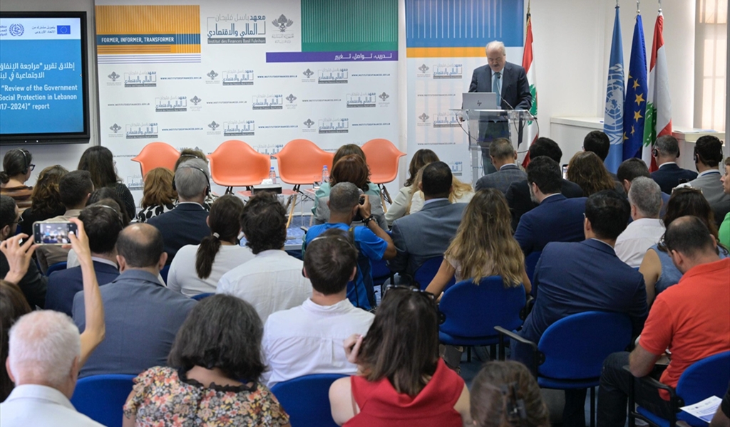 الوزير جابر يلقي كلمته