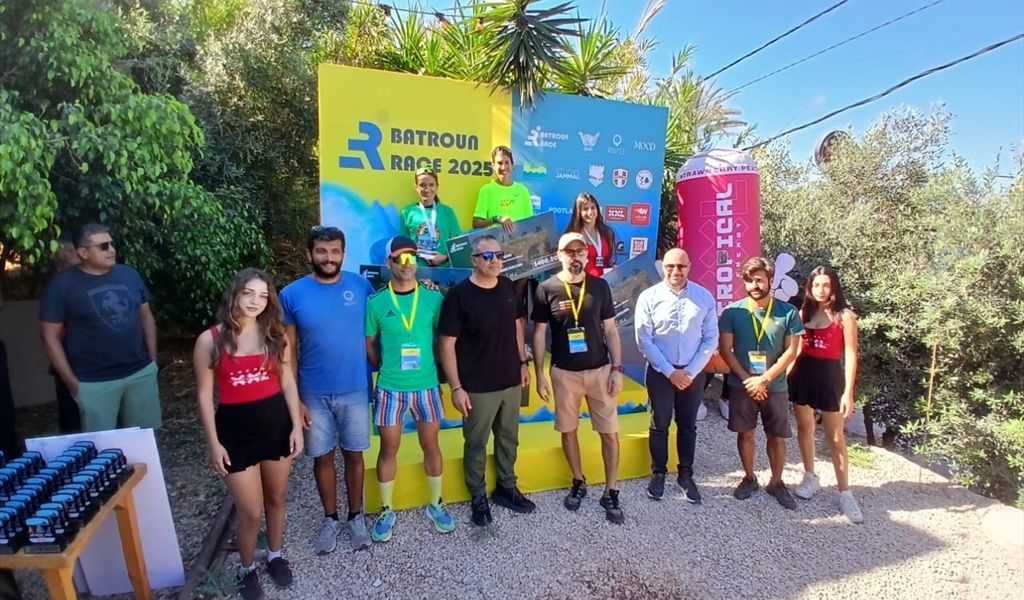 تتويج الفائزين بسباق البترون