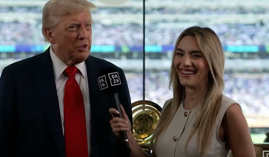 ترامب خلال حديثه التلفزيوني المثير للجدل