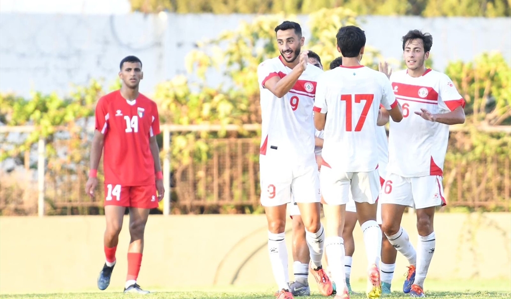 منتخب لبنان الأولمبي يتخطى ضيفه الفلسطيني بثلاثية..