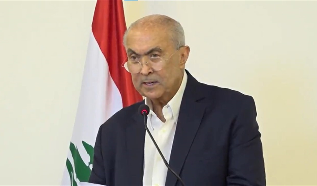 النائب مخزومي يتحدث خلال الحفل