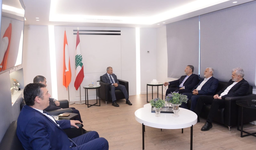 باسيل مستقبلاً وفد من «حزب لله»