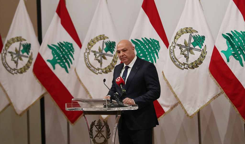 الرئيس عون يلقي كلمة بمناسبة عيد الجيش في اليرزة