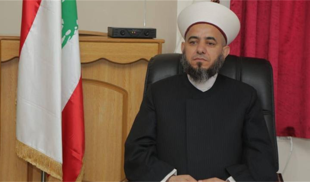 المفتي حجازي  : تحية للأمن العام اللبناني في عامه الثمانين ولمزيد من العمل من أجل استقرار الوطن .