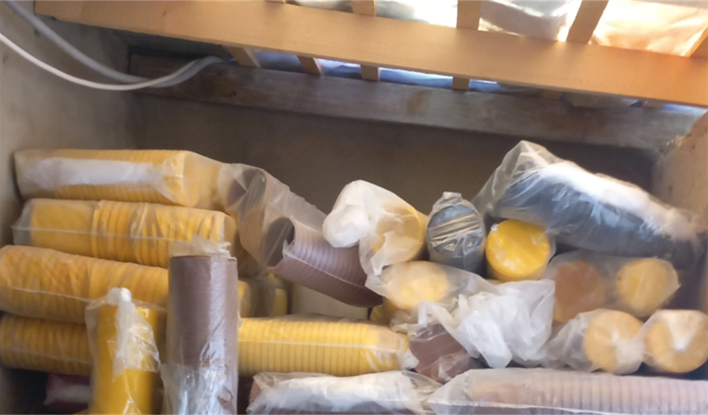 من المضبوطات