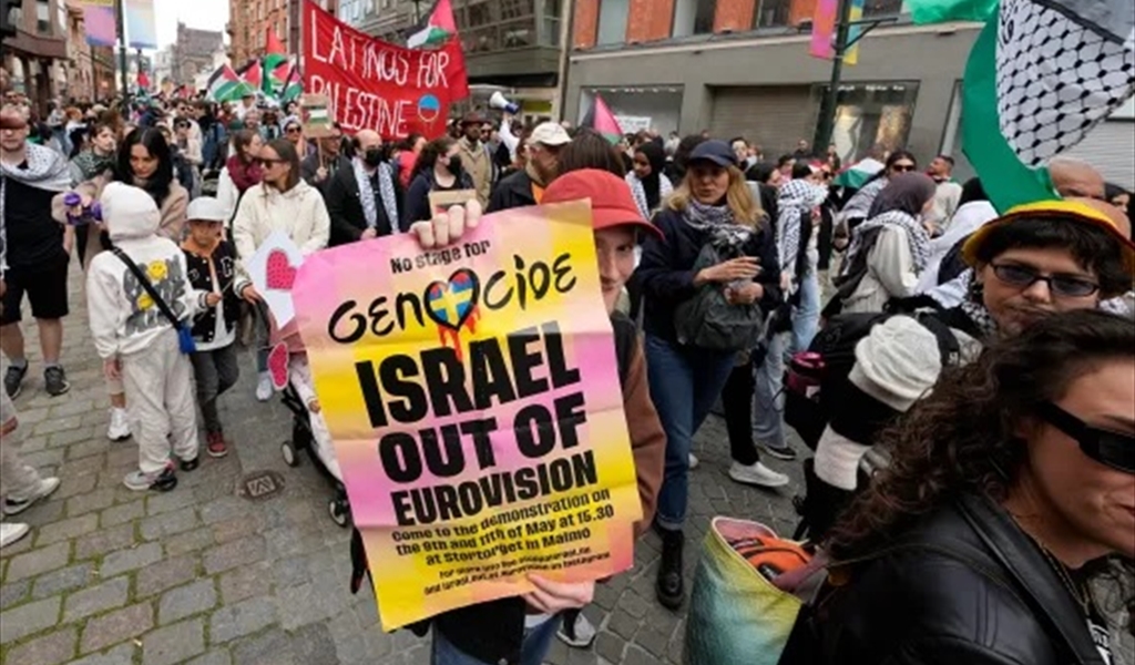 التعاطف مع فلسطين يهيمن على مسابقة الأغنية الأوروبية «يوروفيجن 2026»