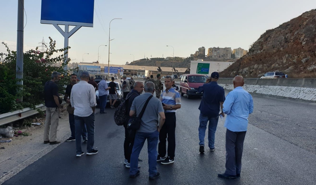 جانب من المشاركين في الاعتصام