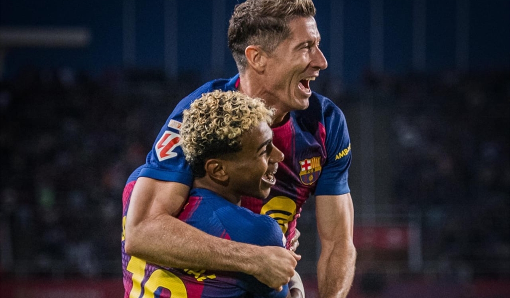 برشلونة يعطل مفاجأة سوسييداد وينتزع الصدارة ريال مدريد..