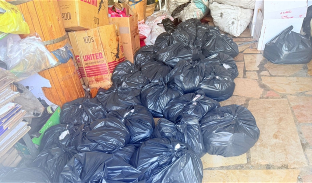 من المضبوطات