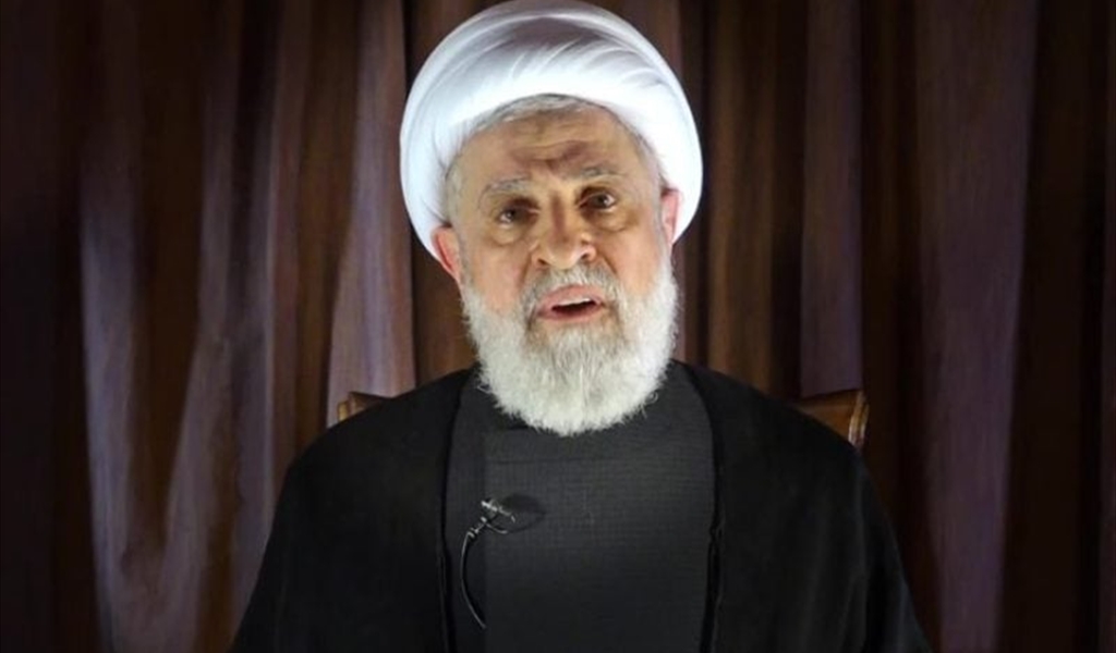 “الله يعينو" ..هجوم اسرائيلي لاذع على نعيم قاسم!