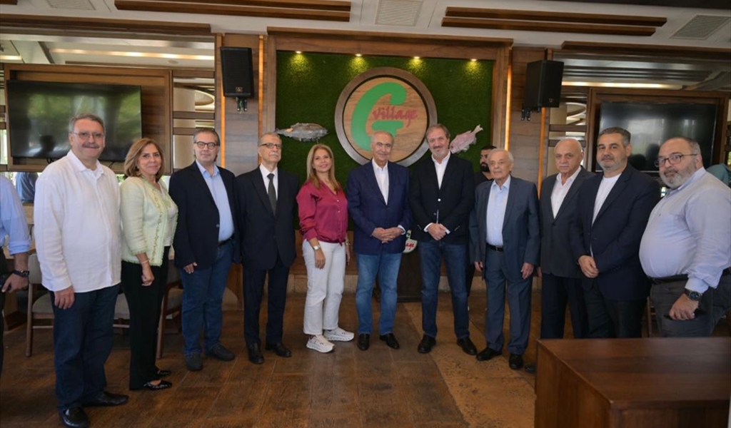 النائب مخزومي والدكتور زيدان ورئيس بلدية بيروت المهندس زيدان