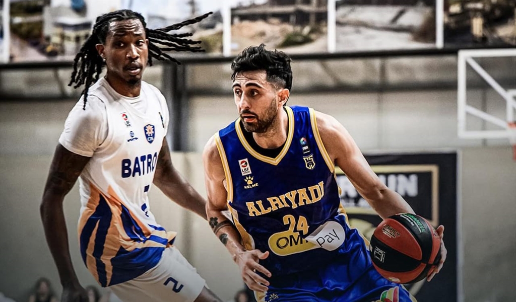 النادي الرياضي يهزم الشباب البترون ويتصدر بطولة لبنان لكرة السلة..