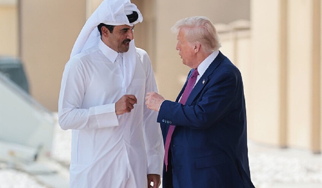 ترامب لأمير قطر: أمن بلادكم من أمن بلادنا