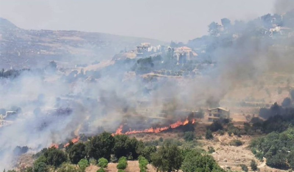 مرج بسري يحترق.. وأبو زيد يناشد الدفاع المدني والجيش للتدخل