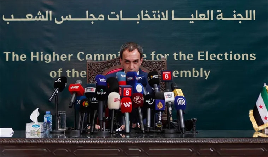 الناطق باسم اللجنة العليا للانتخابات البرلمانية السورية يعلن نتائج الانتخابات