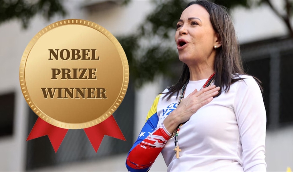 جائزة نوبل لزعيمة المعارضة في فنزويلا