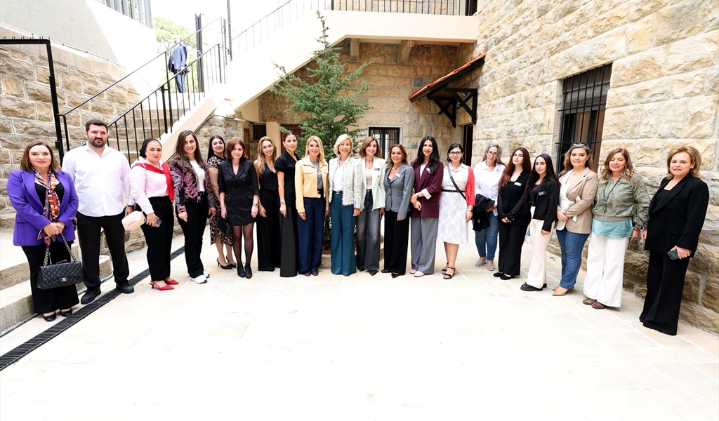 اللبنانية الأولى زارت مشروع «نساء الشمس»: لأهمية تمكين المرأة واستدامة المبادرات الاجتماعية