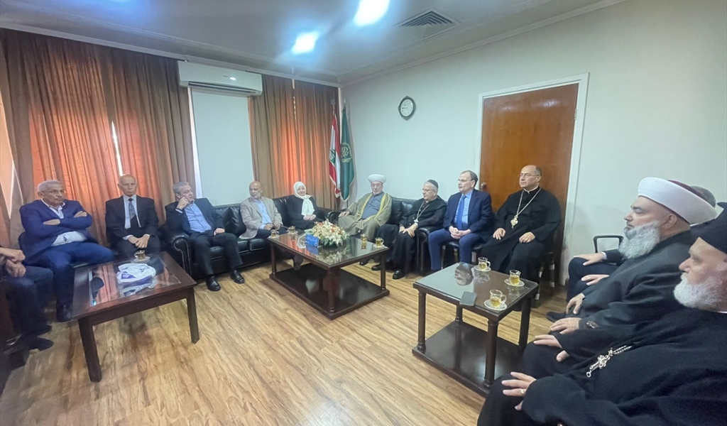 خلال الاجتماع التشاوري بدعوة من المفتي سوسان