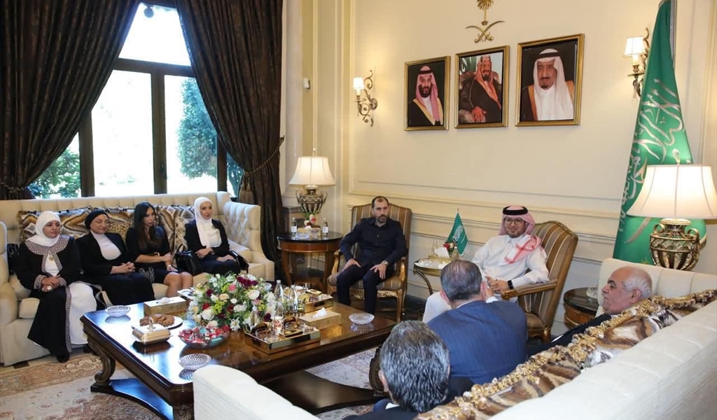 بخاري التقى الخير ووفداً من المنية وتنويه بدور المملكة الداعم للبنان