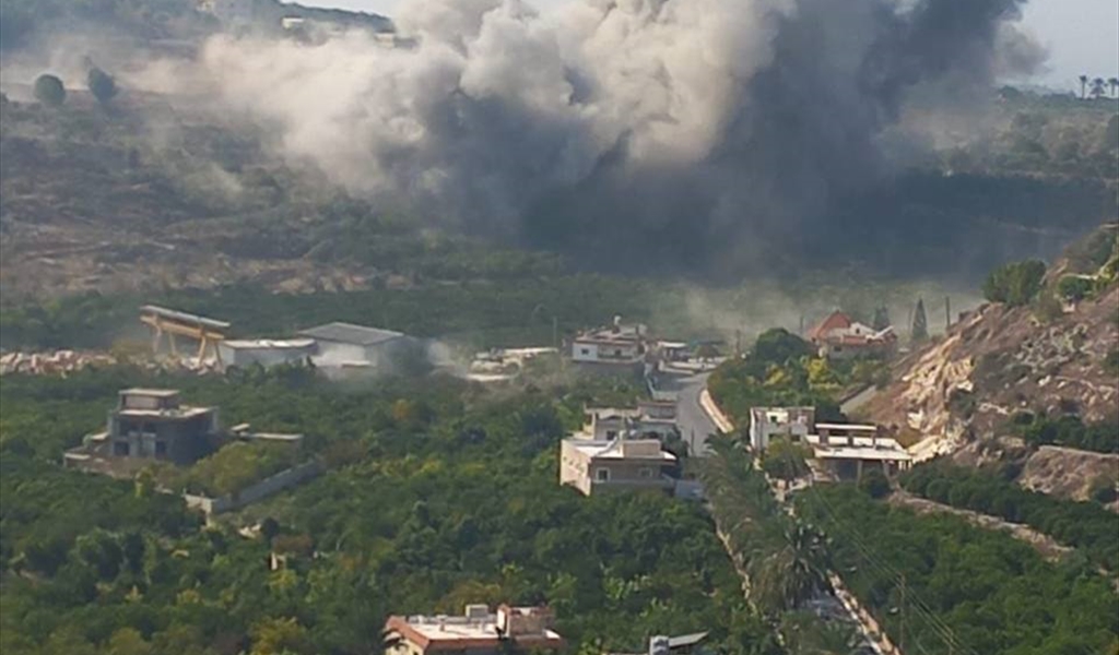 العدو يزعم إستهداف ورشة لحزب الله بين طورا والعباسية