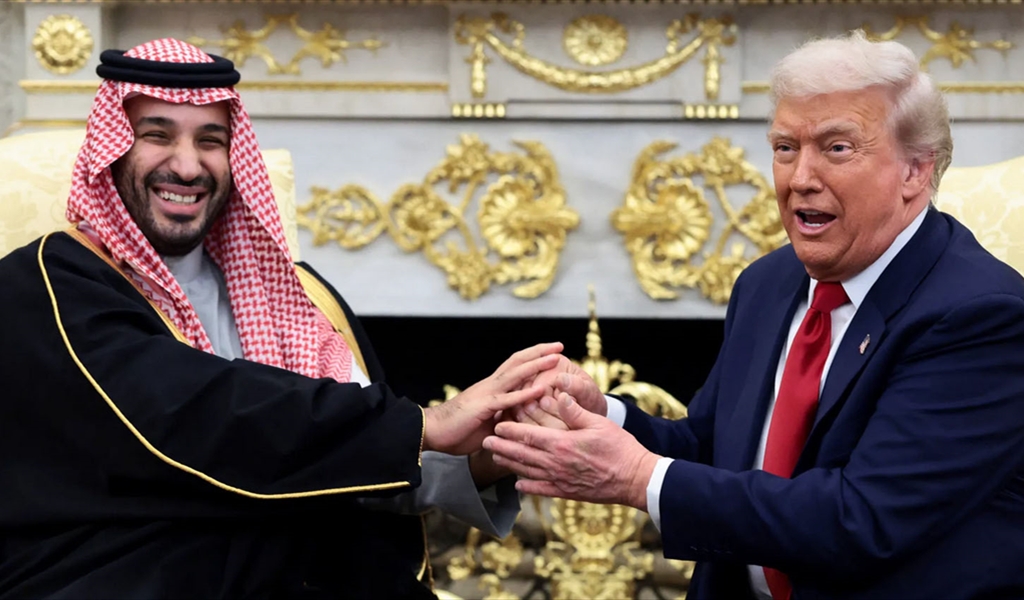 الرئيس ترامب والأمير محمد بن سلمان