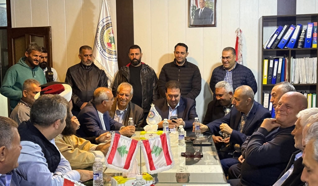 النائب البعريني والمشاركون في المصالحة