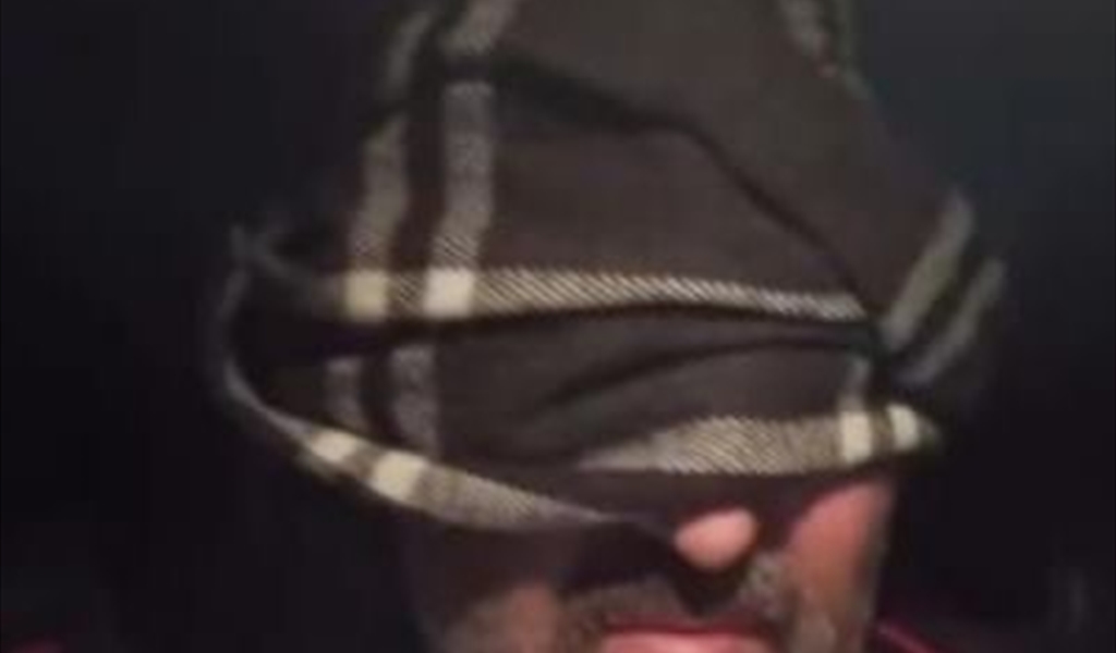 صورة ل نوح زعيتر بعد إلقاء القبض عليه من قبل الجيش اللبناني