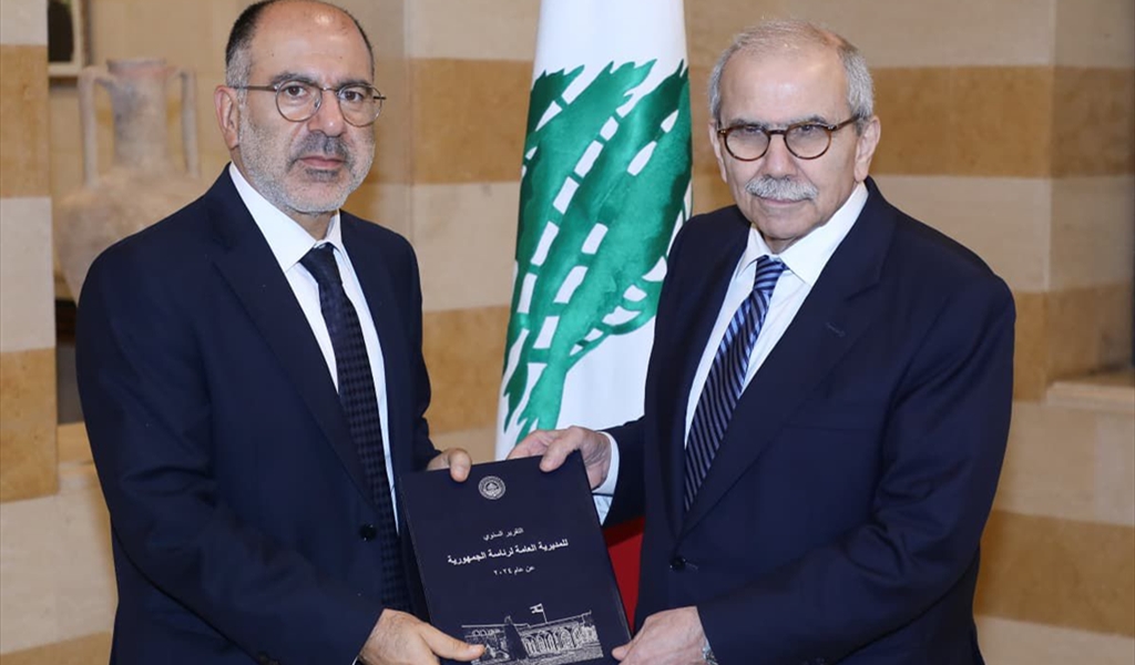 الرئيس سلام يتسلّم من شقير التقرير السنوي