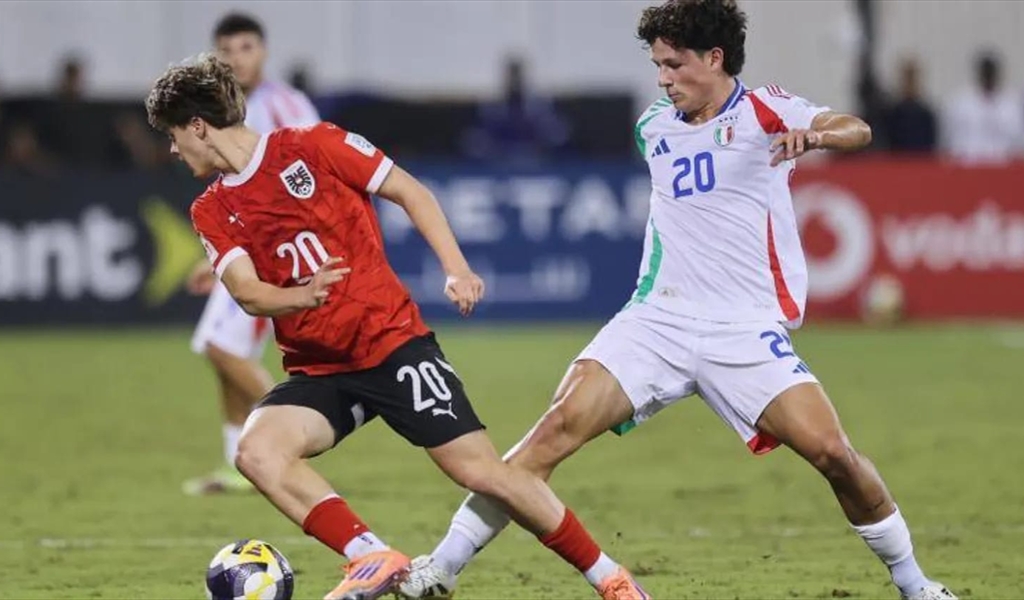 النمسا تطيح بإيطاليا وتنتظر البرازيل او البرتغال بنهائي مونديال قطر للناشئين..