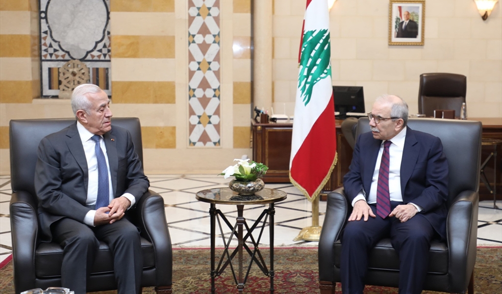 اللقاء بين الرئيسين سلام وسليمان في السراي