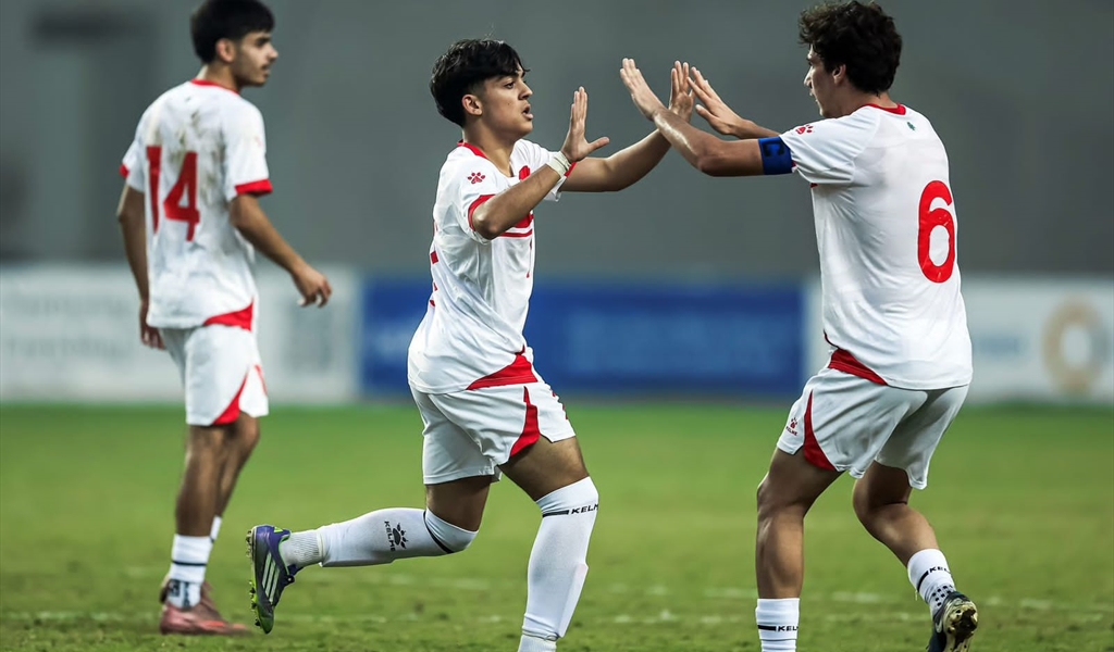 لبنان يفرض التعادل على إيران بتصفيات كأس اسيا للناشئين..