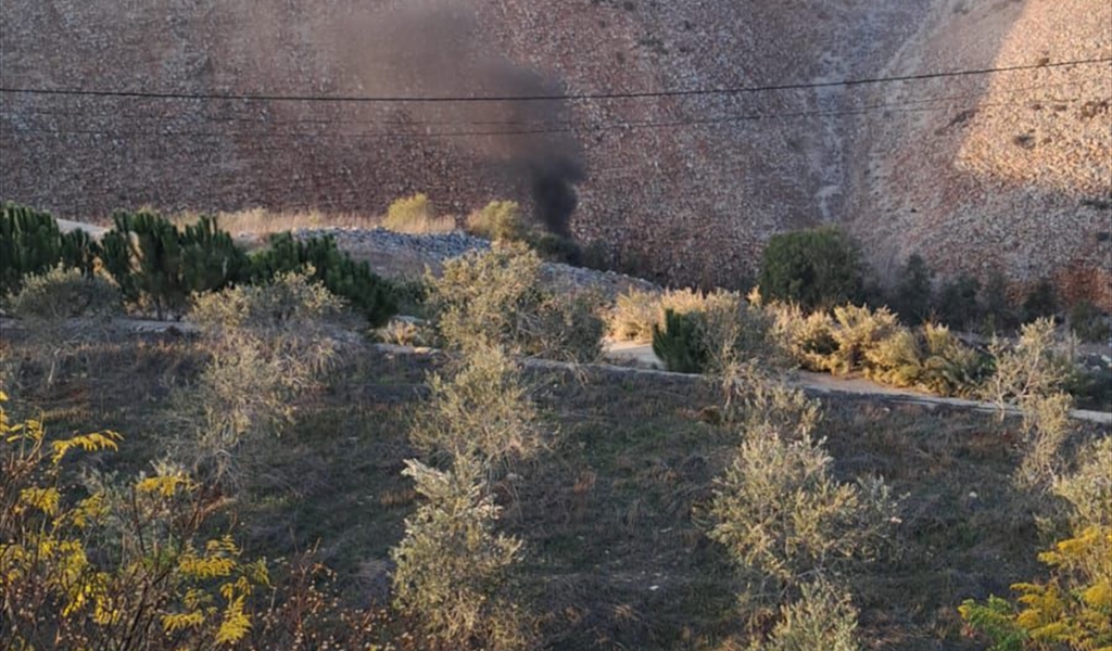 غارة من مسيرة استهدفت سيارة في وادي نحلة بين بلدتي شقرا ومجدل سلم