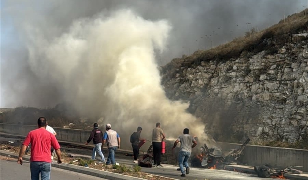 السيارة المستهدفة في كفردجال