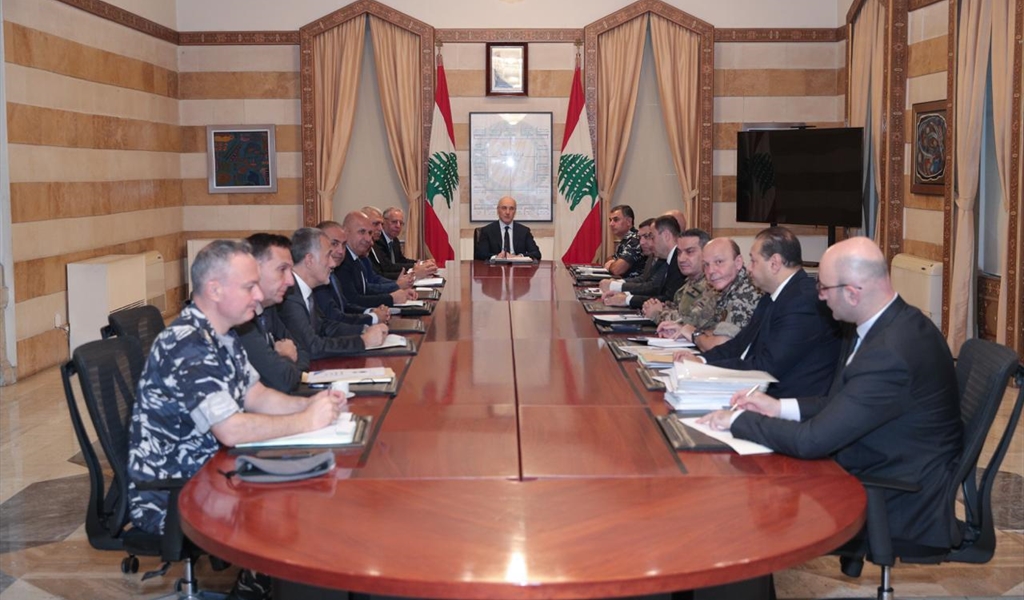 الوزير الحجار مترئساً اجتماع المجلس